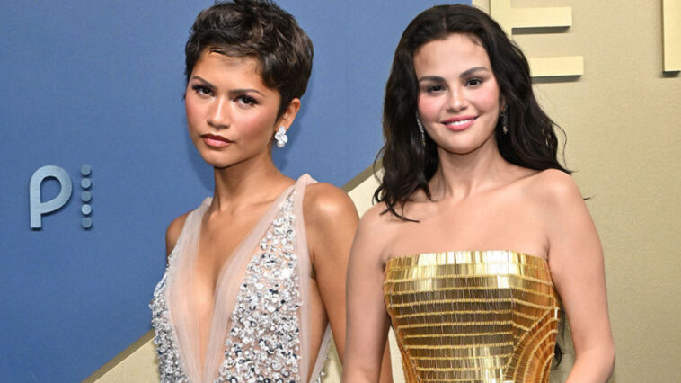 ZLATO I SREBRO DOMINIRALI NA EMIJU: Selena Gomez i Zendeja ZABLISTALE I donele dva potpuno različita pogleda na glamur (FOTO)